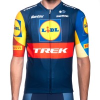 Heren Fietskleding Santini Lidl Trek 2024 shirt