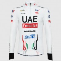 Heren Fietskleding Pissei Team UAE 2024 shirt met lange mouwen