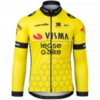 Dames Fietskleding Team Visma Lease a Bike 2025 damesshirt met lange mouwen