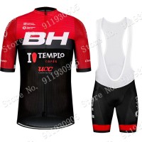 BH Pro Team 2021 Fietskleding Fietsshirt Korte Mouw+Korte Fietsbroeken Bib 2021072813