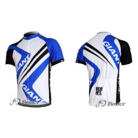 2012 Giant Ride Life Fietsshirt Korte mouw wit blauw 3851
