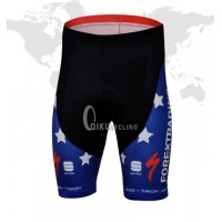 2013 Saxo Bank Tinkoff USA kampioen Korte fietsbroeken met zeem blauw wit rood 731