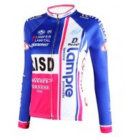 2012 Dames Lampre Fietsshirt lange mouw 3692