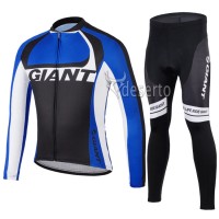 2014 Giant Fietspakken Fietsshirt lange mouw+lange fietsbroeken 1061