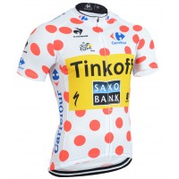 2015 Le Tour France Saxo Bank Fietsshirt Korte Mouw 1323