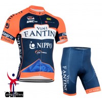 2015 Vini Fantini NIPPO Fietsshirt Korte Mouw+Korte Fietsbroeken 2113