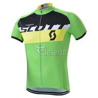 2015 Scott RC Fietsshirt Korte Mouwen groen 2262