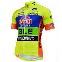 2015 ALE Geel Fietsshirt Korte Mouw 2524