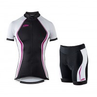 2015 KTM Dames pourpre Fietskleding Fisshirt Korte+Korte Fietsbroeken 3563