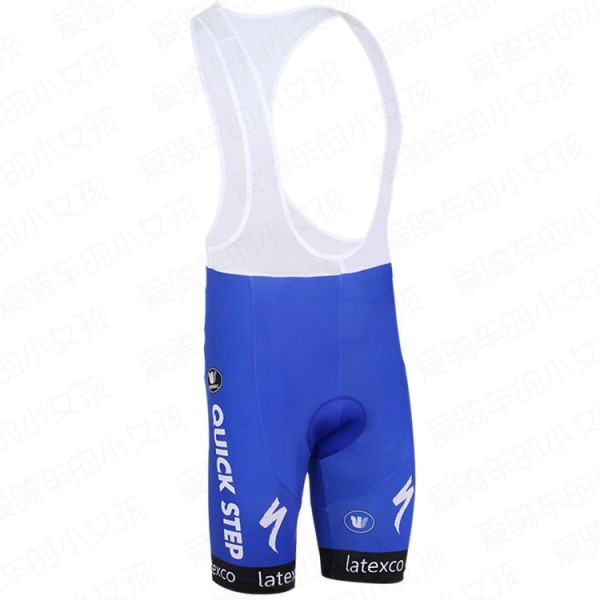 2016 QUICK STEP Pro Korte fietsbroeken Bib Blauw 20160065 2016 QUICK STEP Pro Korte fietsbroeken Bib Blauw 20160065