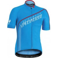 2016 Specialized SL Expert blauw Fietsshirt Korte Mouw 2016036023
