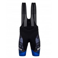 2016 Santini Interactive 30 zwart blauw Korte Fietsbroeken Bib 2016036615