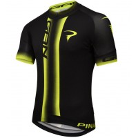 2016 Pinarello Gan Fietsshirt Korte Mouw zwart geel 2016036729