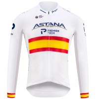 Spanish Astana Pro Team 2021 Wielerkleding Fietsshirt Korte Mouw 20210346