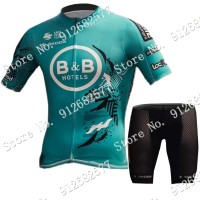 Team B-B HOTELS P-B KTM 2022 Fietskleding Fietsshirt Korte Mouw+Korte Fietsbroeken Bib 2022122615