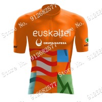 Team euskadi euskaltel 2022 Wielerkleding Fietsshirt Korte Mouw 2022122522