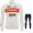 Trek Segafredo 2022 Pro Team Fietskleding Fietsshirt Lange Mouw+Lange Fietsbroek Bib 202249