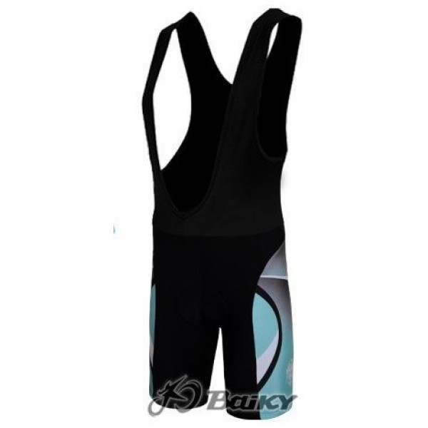 Bianchi Pro Team Korte fietsbroeken Bib met zeem zwart blauw 4530