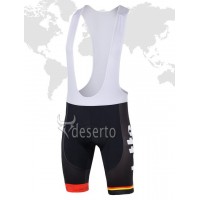 Lotto Belisol 2014 Korte fietsbroeken Bib met zeem 1296
