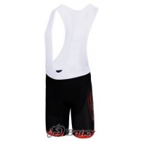 Merida Multivan Flex Stay Korte fietsbroeken Bib met zeem zwart rood 4570