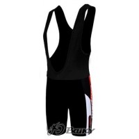 Merida Multivan Flex Stay Korte fietsbroeken Bib met zeem zwart rood 4569