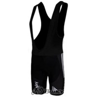 SKY Pro Team Korte fietsbroeken Bib met zeem zwart groen 4593
