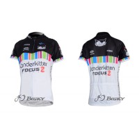 Vanderkitten-Focus Pro Team Korte fietsbroeken met zeem Fietsshirt zwart wit Dames 3483
