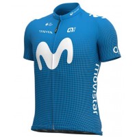 Movistar 2020 Fietsshirt Korte Mouw QUEZD QUEZD