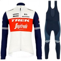 2020 TREK-SEGAFREDO Fietskleding Fietsshirt lange mouw+Lange fietsbroeken Bib 2020065