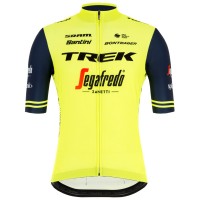 TREK-SEGAFREDO 2020 training edition Fietsshirt Korte Mouw langer Reißverschluss 2020050