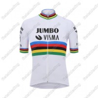 Team Jumbo Visma UCI World Champion 2021 Wielershirt Korte Mouw 2021288