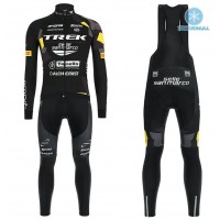 2019 Trek Selle San Marco Thermo Wielerkleding Set Wielershirts lange mouw+fietsbroek lang met ZVOT493