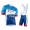 2019 Total Direct Energie Fietskleding Set Fietsshirt Korte Mouw+Korte fietsbroeken PAWA228