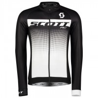 2017 Scott RC zwart-wit Fietsshirt lange mouw 2559