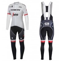 2017 Trek Segafredo Tour de France Fietskleding Wielershirt lange mouw+Lange fietsbroeken Bib 2597