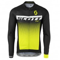 2017 Scott RC zwart-Jaune Fietsshirt lange mouw 2560