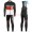 2016 Scott Team zwart-rood-wit Winter Set Wielerkleding Wielershirt lange mouw+Lange fietsbroeken Bib 213662