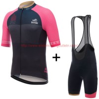 Monza Milano Giro d-Italia 2017 Fietskleding Fietsshirt Korte+Korte Fietsbroeken Bib 201717260