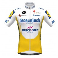 2020 DECEUNINCK QUICK-STEP TdF Fietsshirt Korte Mouw Geel L56MB