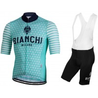 BIANCHI MILANO Davoli Fietskleding Set Fietsshirt Korte Mouw+Korte fietsbroeken Bib 190224048