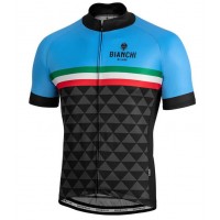BIANCHI MILANO Codigoro blue Fietsshirt korte mouw 190224051