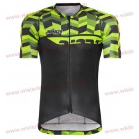 Bioracer Spitfire Fishbone Groen 2018 Wielershirt korte mouwen 18A0088