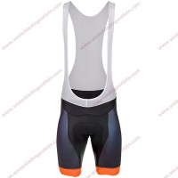 Cipollini Easy Zwart oranje Fiets Koersbroek 18C10286