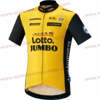 LottoNL-Jumbo 2018 Wielershirt Korte Mouwen D235