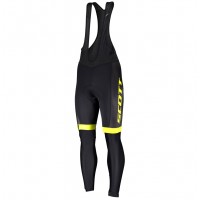 2019 Scott-RC-Profteam zwart-geel Lange fietsbroeken Bib DIttM