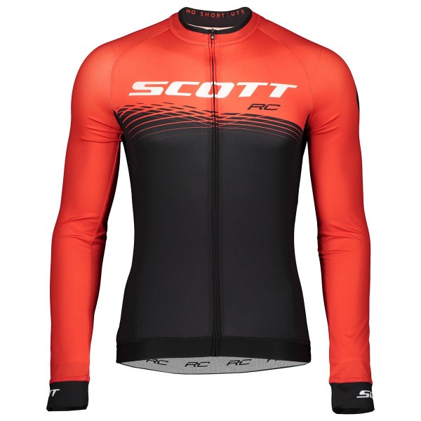 2019 Scott-RC PRO zwart-rood Wielershirts lange mouw jrCPz 2019 Scott-RC PRO zwart-rood Wielershirts lange mouw jrCPz